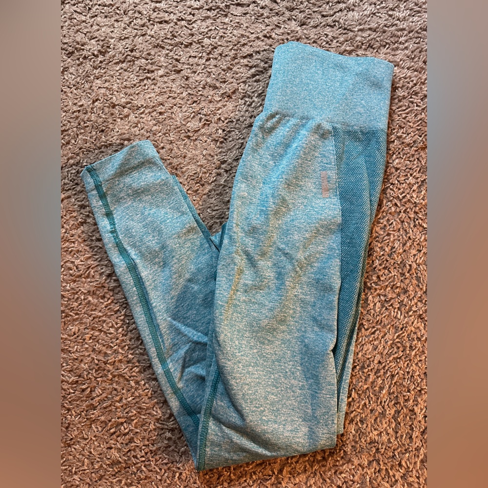 Gymshark Blue Contour Leggings - small